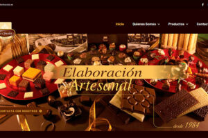 Página web de Le Chocolat